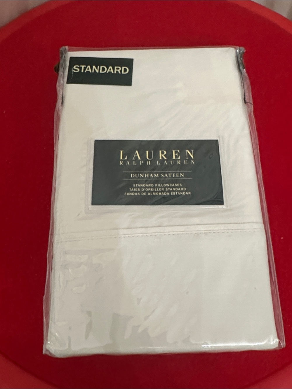 Lauren Ralph Lauren ivory Dunham Sateen Standard Pillowcases (Set)